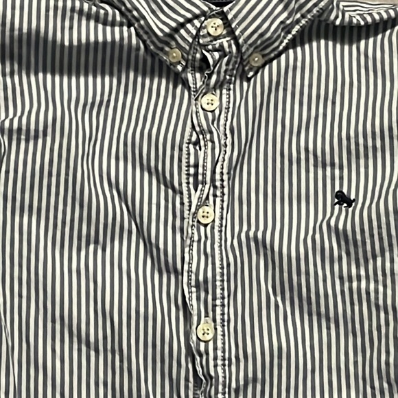 L.O.G.G boys pine stripe cotton long sleeve dress size 12-13 - Picture 5 of 5